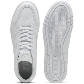 Puma Court Classic Street Herren Weite E Weiß/Grau 44