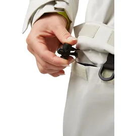 crazy4sailing Herren Bergen II Offshore Segeljacke, Grau, XL