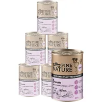 Dehner Fine Nature Hundefutter Nassfutter Lamm/Kartoffel 6 x 400 g