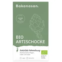 BAKANASAN Bio Artischocke Kapseln 100 St