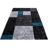 Ayyildiz Wunderschöne Kurzflor Teppich 13 mm Moderner Designer Konturenschnitt 3D