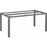 Kettler Tischgestell Aluminium 160 x 95 x 72 cm grau