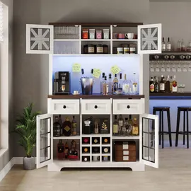 Okwish Buffet 120 x 40 x 180 cm Weiß
