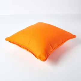 Homescapes Kissenbezug Homescapes 30 x 30 cm Orange