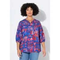 Angel Of Style by Happy Size Angel of Style Tunika in blau | Gr.: 48