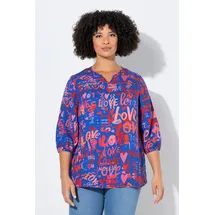 Angel Of Style by Happy Size Angel of Style Tunika in blau | Gr.: 48