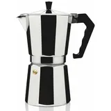 Haeger Italienische Kaffeemaschine 12 Tassen Silber