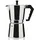 Haeger Italienische Kaffeemaschine 12 Tassen Silber