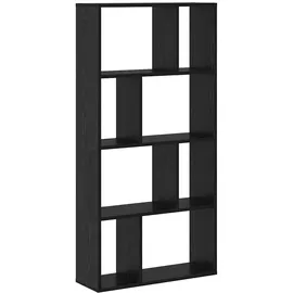 vidaXL Bücherregal 60 x 20 x 120 cm Schwarz