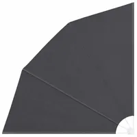 vidaXL Balkonverkleidung 210 x 210 cm Schwarz Stahl