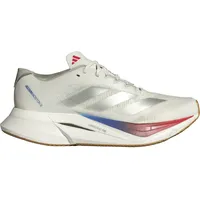 Adidas Adizero Boston 12 Core White / Matte Silver / Pure Ruby 38 2/3