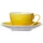 Ritzenhoff & Breker Doppio Kaffeetasse mit Untertasse 0,2 l Gelb