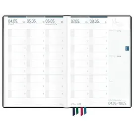 häfft® verlag Lehrerkalender August 2025 - Juli 2026 Schwarz