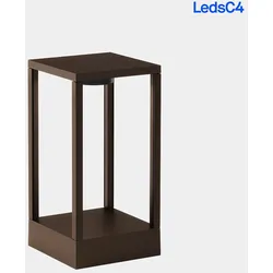 LEDS C4 LED Pollerleuchte CHILLOUT RACK IP66, 13,5W 2700K braun 760lm LEDS-55-E059-J6-DU