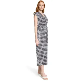 Betty Barclay Jumpsuit dunkelblau | weiß L