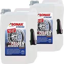 2x 5 Liter Sonax Xtreme Felgenreiniger Plus Säurefrei Reniger Alu Stahl Felgen: Sonax: 02305050