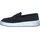 Marco Tozzi Guido Maria Kretschmer Herren Slipper aus Leder mit dicker Sohle, Blau (Navy), 44 EU