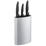 Relaxdays Messerblock silber, 1 St.