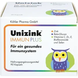 Köhler Pharma Unizink Immun Plus Kapseln 90 St.