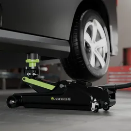 Juskys Wagenheber 2,5 t mit Transportbox,