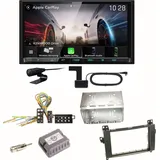 Kenwood DMX8021DABS Android Auto CarPlay Einbauset für Mercedes Vito Viano W639