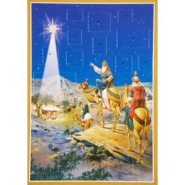 Richard Sellmer Verlag Postkarten-Adventskalender Drei Könige