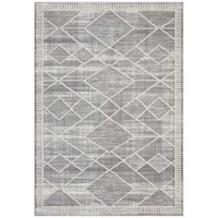 Carpet City "FLAIR178", grau, B:120cm H:11mm L:170cm, Obermaterial: 50%