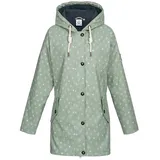 ankerglut Regenmantel Ankerglut Wolke Damen Winter Friesennerz mit Fleecefutter goldfarben 40