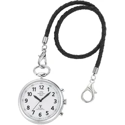 Master Time MTGA-10938-12M Sprechende Taschenuhr Funk Silberfarben