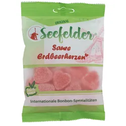 SEEFELDER saure Erdbeerherzen KDA 100 g Beutel