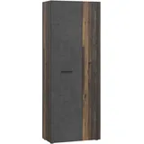 Forte NET306 Mehrzweckschrank 68,7 x 181,1 x 36,5 cm Grau