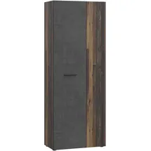Forte NET306 Mehrzweckschrank 68,7 x 181,1 x 36,5 cm Grau