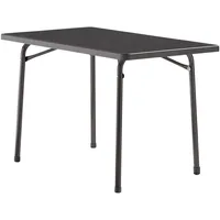 Sieger Garten-Klapptisch mit mecalit-Pro-Platte 115 x 70 x 72 cm