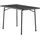 Sieger Garten-Klapptisch mit mecalit-Pro-Platte 115 x 70 x 72 cm eisengrau/schieferdekor anthrazit