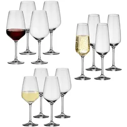 Villeroy & Boch Voice Basic Wein- und Sektgläser 12er Set transparent 