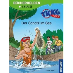 KOSMOS 172773 TKKG Junior, Bücherhelden 1. Klasse, Der Schatz im See