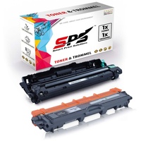 SPS 1x TN241 TN242 Toner Schwarz + 1x DR241