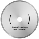 MSW Elektro-Multifunktionswerkzeug Diamanttrennscheibe - 200 silberfarben