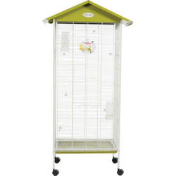 ZOLUX Arabesque Jeanne Voliere für exotische Vögel, 156x48x78 cm Olivgrün