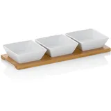 Kela Schalen-Set PHILIPA, Porzellan weiß