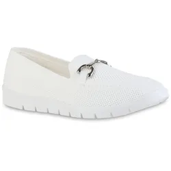Damen Slip Ons in Weiss