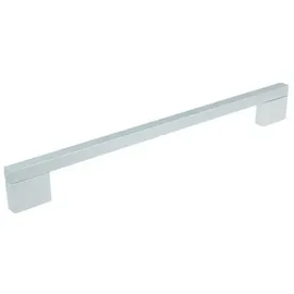 MS Beschläge - Schubladengriff 256mm Lochabstand Chrom matt Möbelgriff Küchengriff Zuggriff