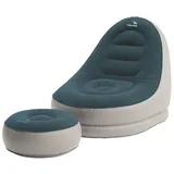 Easy Camp Easycamp Comfy Longe Set Air Stuhl - Steel Blue - One Size