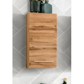 WELLTIME Hängeschrank "Soria", braun (eichefarben, eichefarben), B:30cm H:64cm T:20cm, Schränke, Hängeschrank