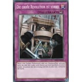 SR03-DE038 - Die große Revolution ist vorbei - Common - DE - im Set mit Ultrapro Toploader - Yugioh