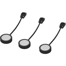Osram LED Unterbauleuchte Undercabinet Spot Puck 6,5 cm 3 x 3W schwarz
