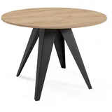 Feldmann-Wohnen Gerda Ø 100 cm braun