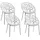 CLP Hope Stapelstuhl 59 x 60 x 80 cm grau 4 St.