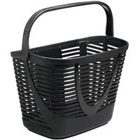 KLICKfix Fahrradkorb Lamello Mini Schwarz 22x32x24 cm