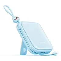 Joyroom Powerbank mit USB-C- und iPhone Kabel und Ständer